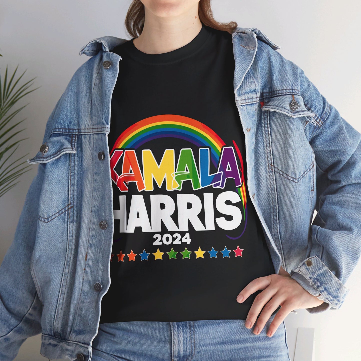 LGBTQ+ for Kamala Shirt- Queers for Kamala Tee-  Democrat Presidential Election T-Shirt