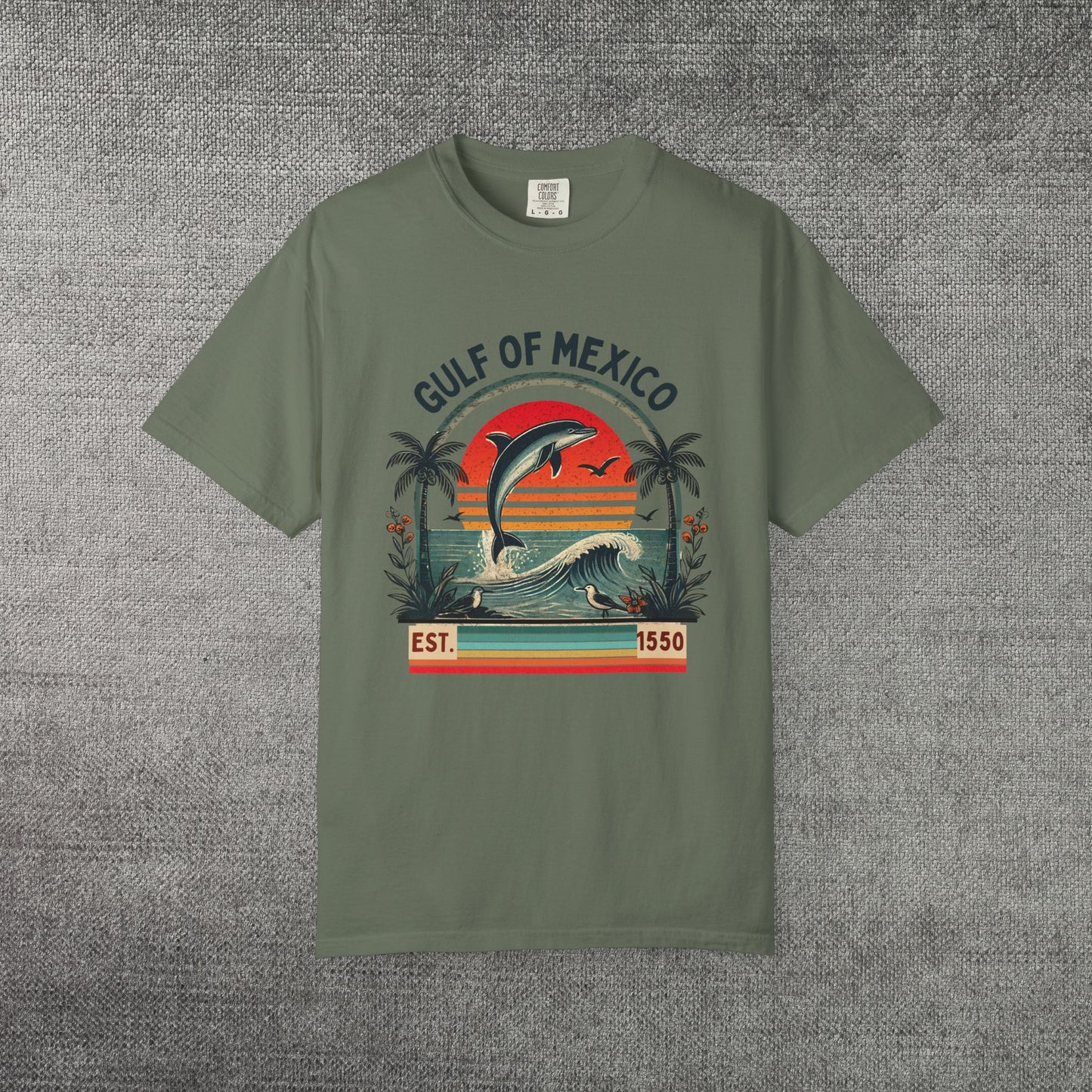 Gulf of Mexico Tee Dolphin Resist T-Shirt Social Justice Shirt Comfort Colors Resistance Tee Anti Trump Protest Tshirt Democrat Apparel