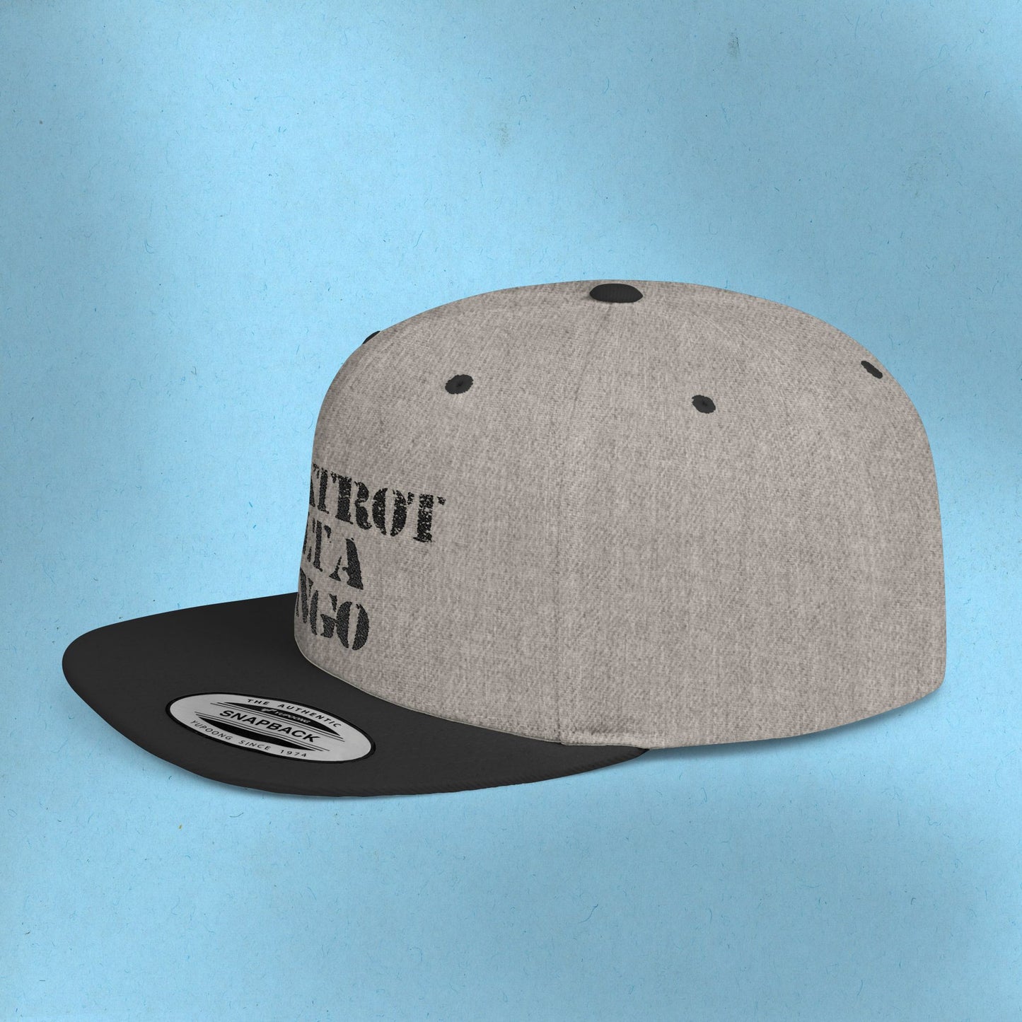 FDT Protest Cap Foxtrot Delta Tango Embroidery Hat Anti-Trump Merch Social Justice Cap Protest Gear Anti-Fascism Resistance Snapback Hat
