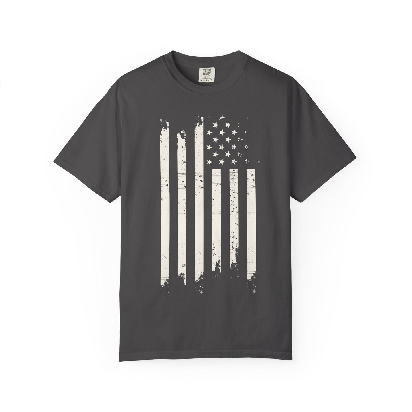 Distressed USA Flag Mourning Protest Shirt Social Justice TShirt Anti-Trump Merch Anti-Fascism Resist Comfort Colors Tee Democrat Apparel