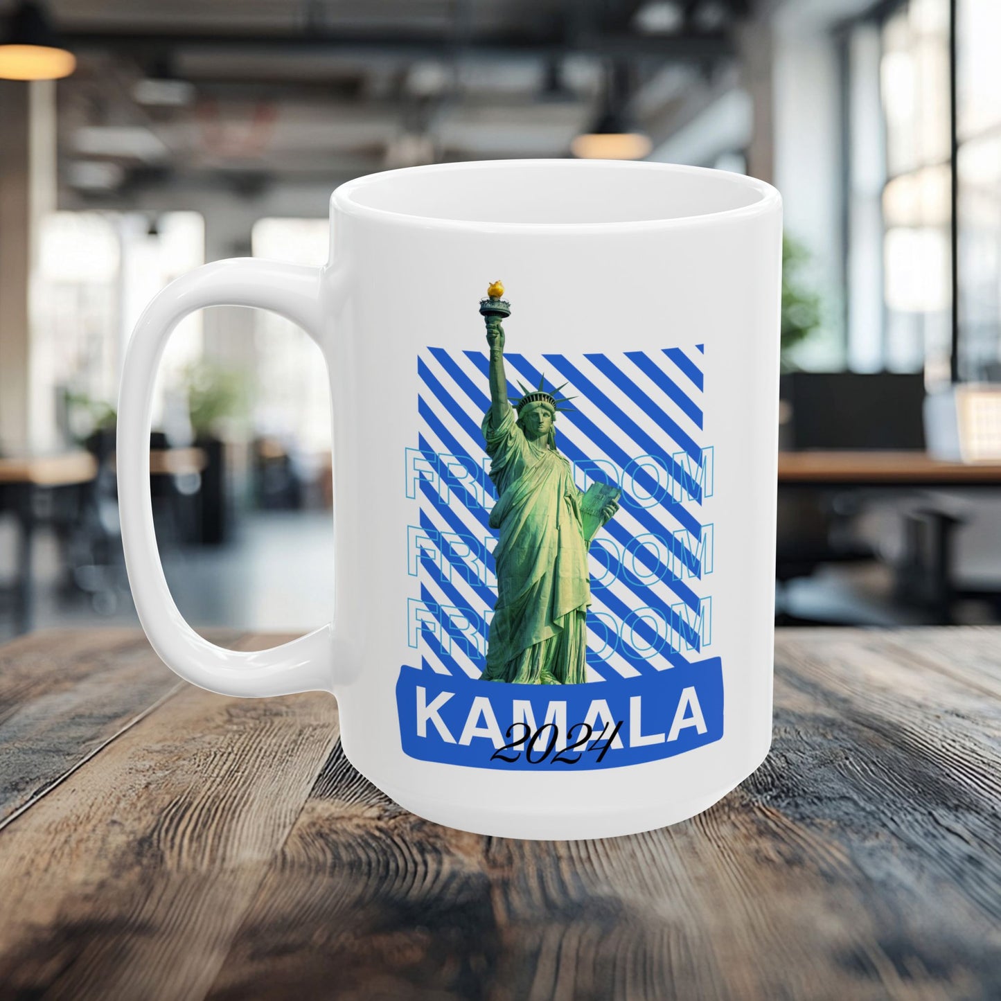 Kamala 2024 Freedom Coffee Mug (11oz, 15oz)