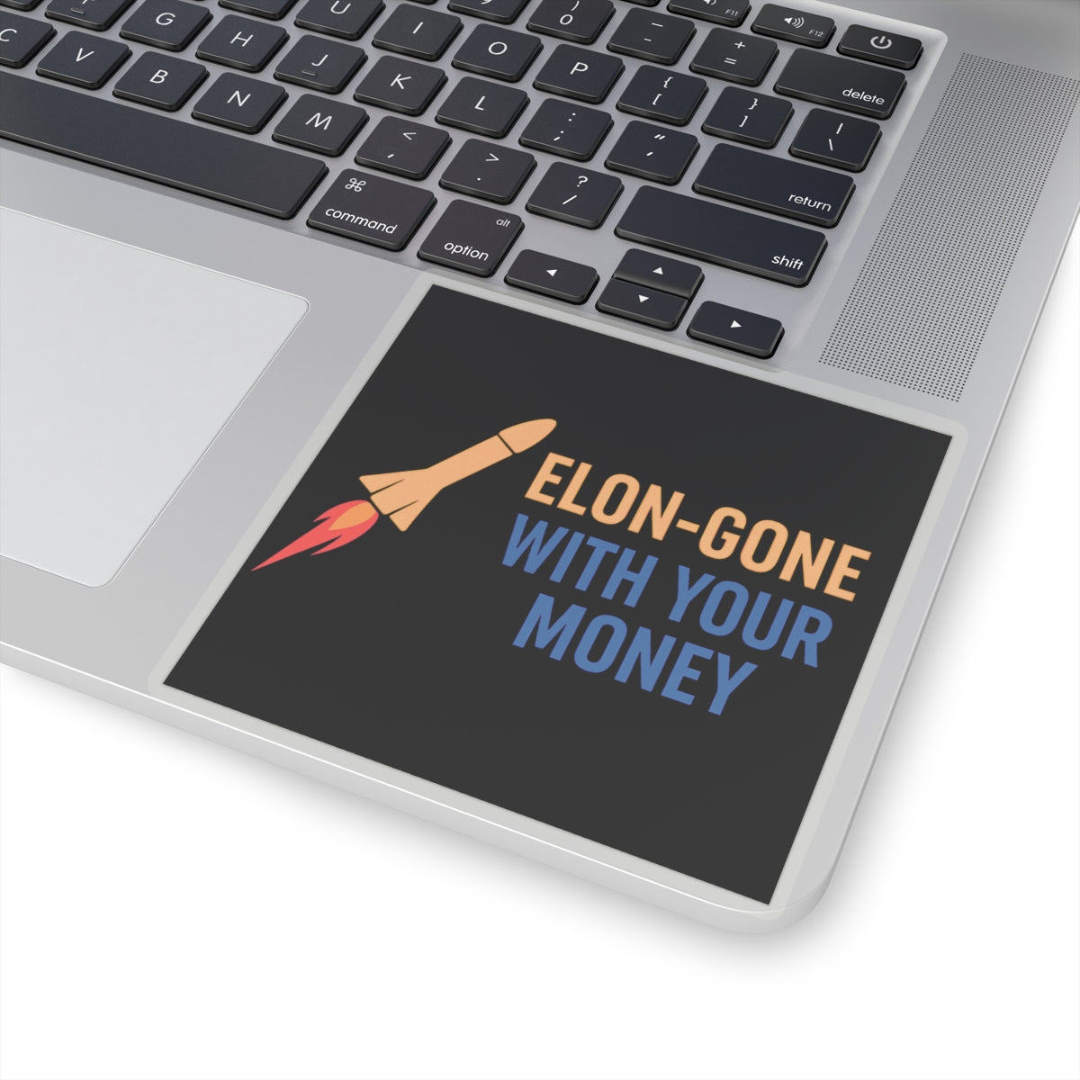 Resist Sticker Elon Gone With Your Money Anti-Trump Merch Political Decal FDT Protest Sticker Activist Anti-Fascism Resistance Decal