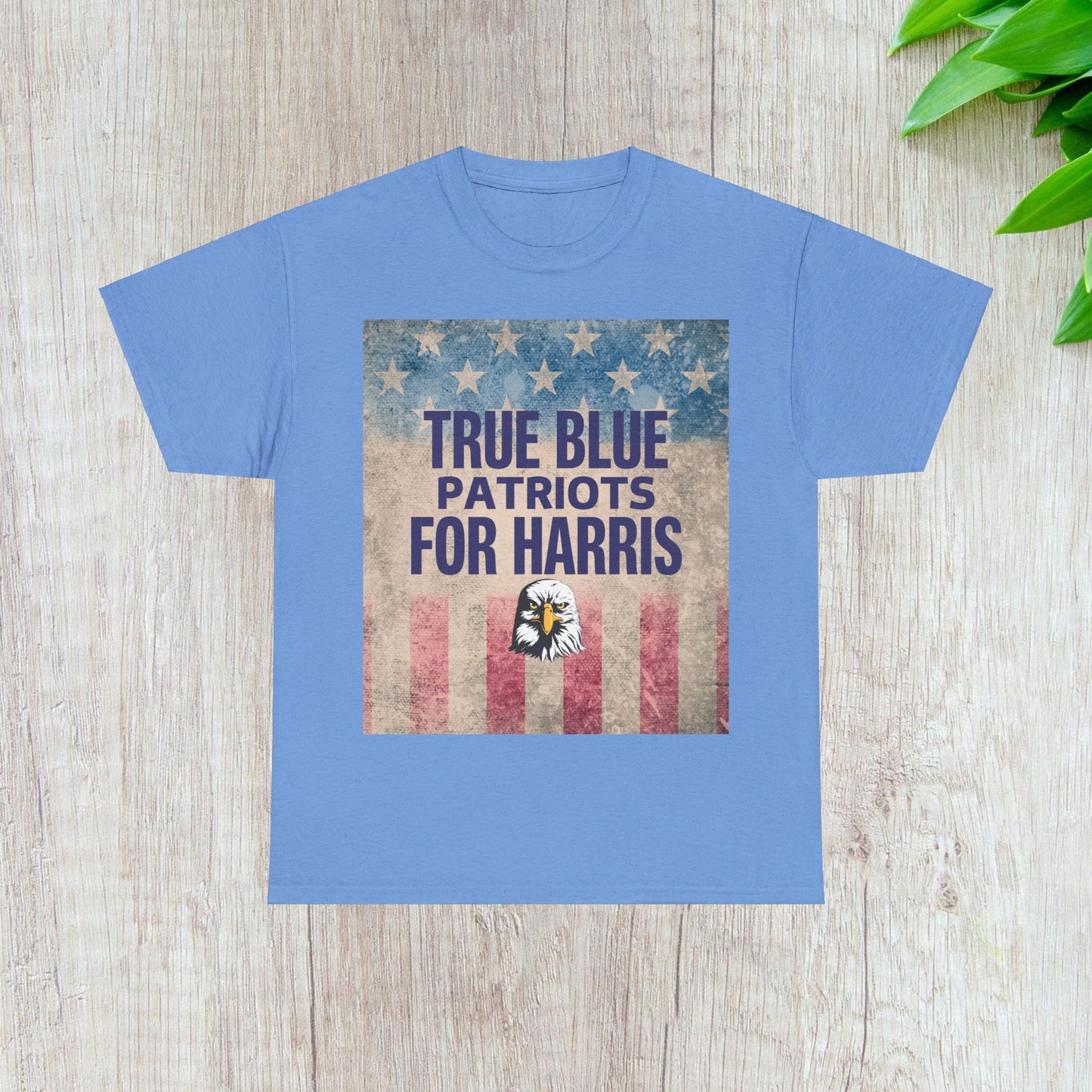 True Blue Patriots for Harris Shirt- Save Democracy Tee- Democrat Presidential Election T-Shirt