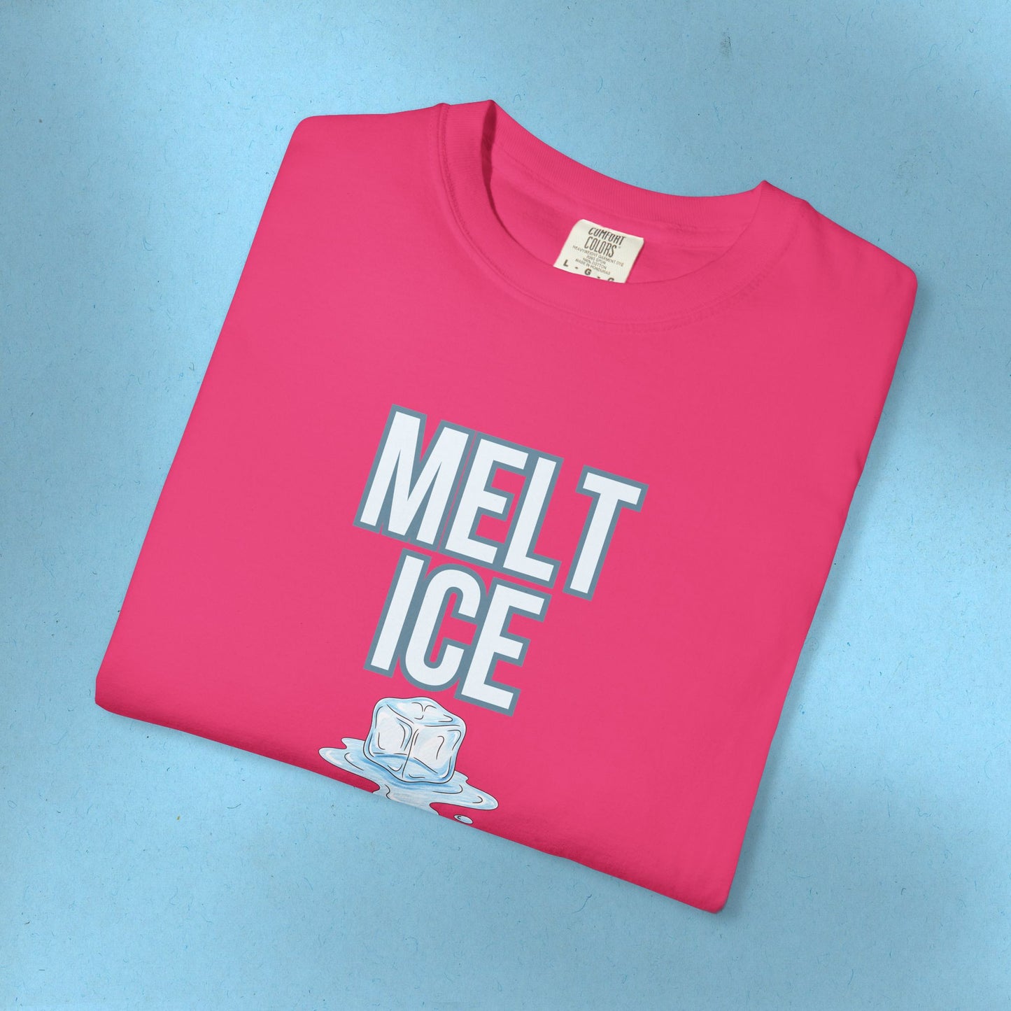 Melt ICE Tee Protest Shirt Foxtrot Delta Tango F*ck Donald Trump Anti-Fascism Abolish Icestapo Comfort Colors Ring-Spun Cotton Tshirt