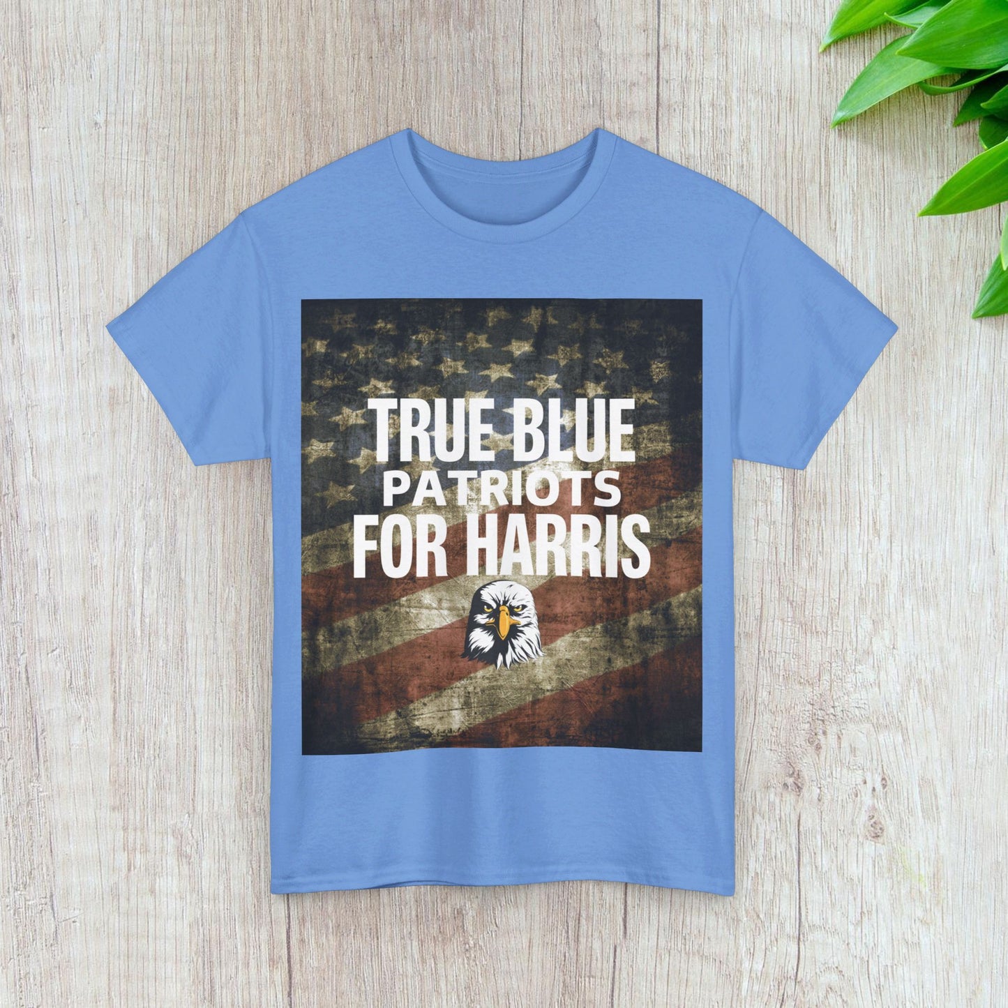 True Blue Patriots for Harris Shirt- Save Democracy Tee- Democrat Presidential Election T-Shirt