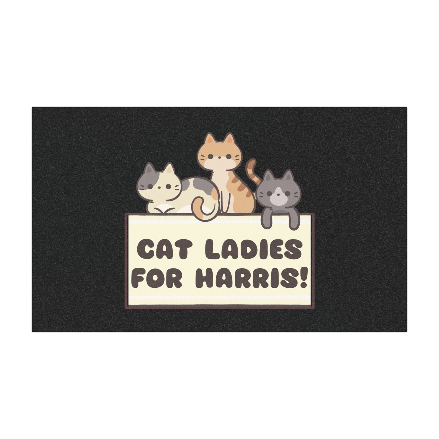 Cat Ladies for Harris Car Magnet - Childless Cat Ladies Magnet