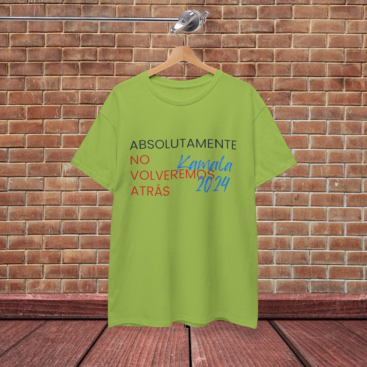 Absolutamente No Volveremos Atrás Shirt- We're Not Going Back en Español Save Democracy Tee-  Democrat Presidential Election T-Shirt