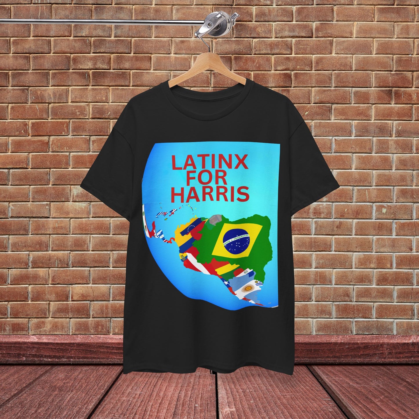 Latinx For Harris Shirt - Harris/Walz 2024 T-Shirt -  Democrat Presidential Election Tee