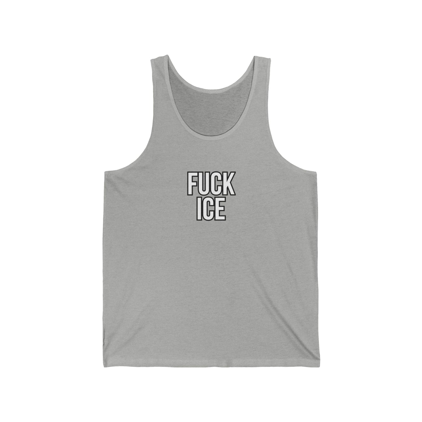 F*ck Ice Shirt Protest Tank Top Foxtrot Delta Tango Fck Donald Trump Social Justice Anti-Fascism Abolish Icestapo Sleeveless Cotton Apparel