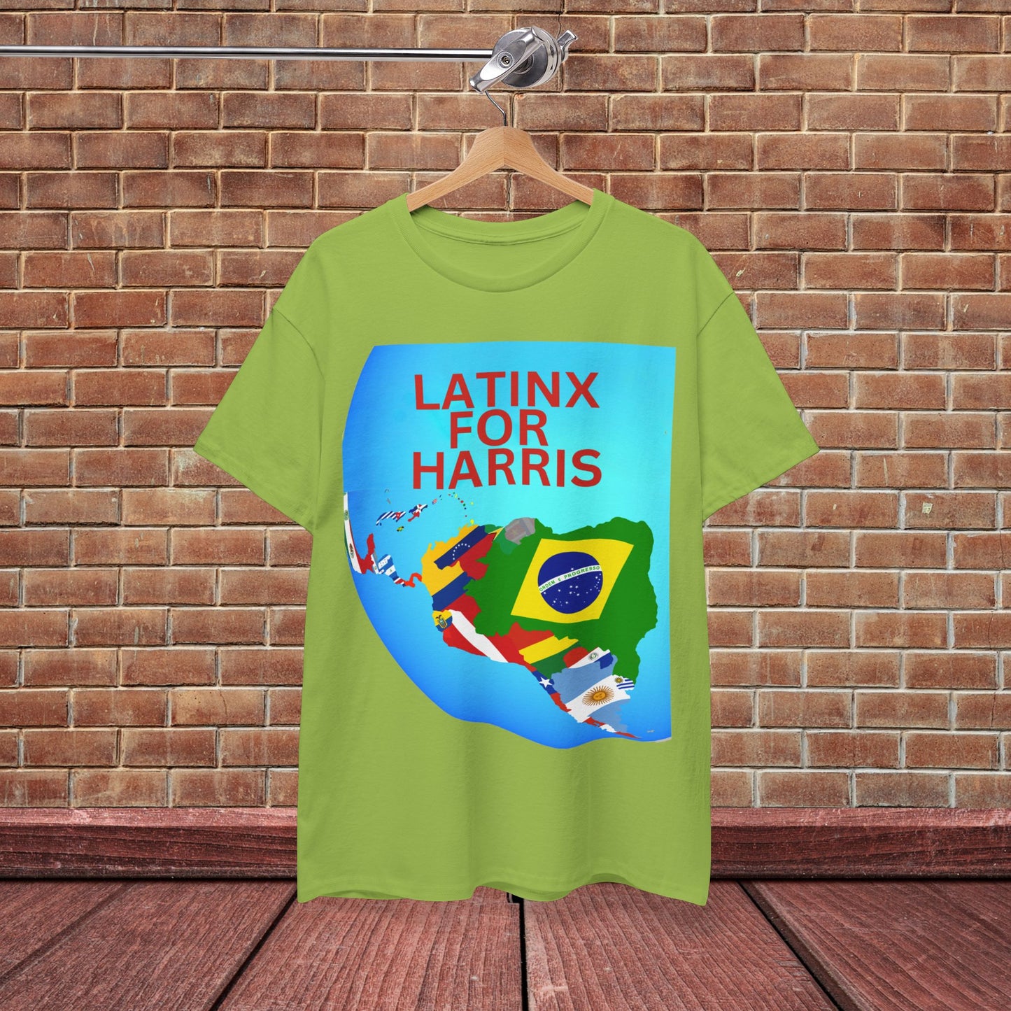 Latinx For Harris Shirt - Harris/Walz 2024 T-Shirt -  Democrat Presidential Election Tee