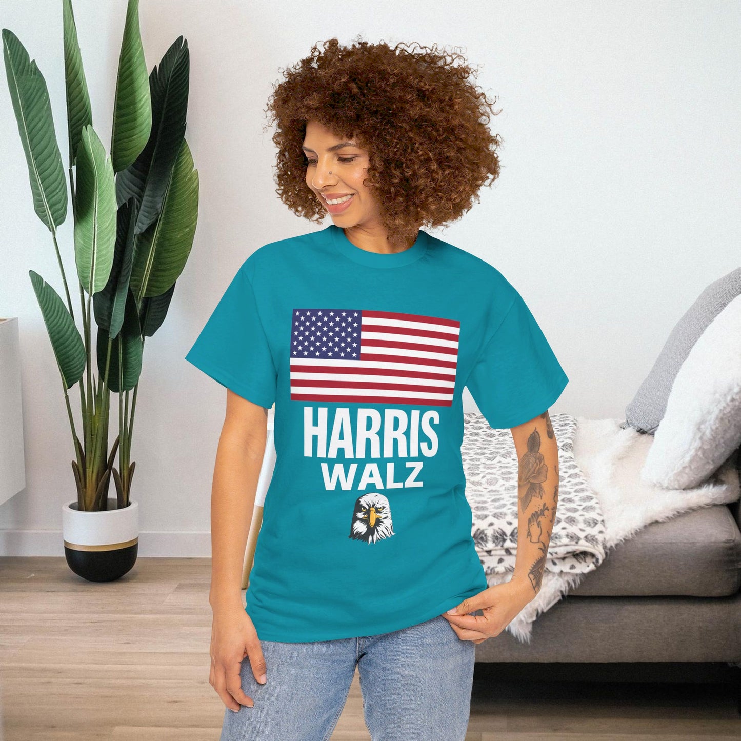 Harris Walz Shirt- Democratic Presidential Tee-  Democrat Presidential Election T-Shirt