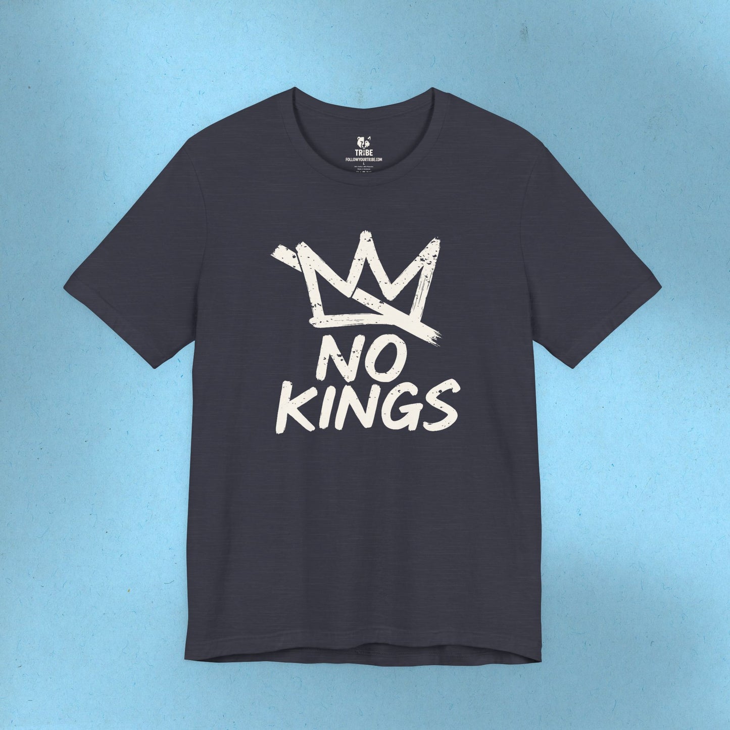 No Kings Tee No Kings in America Social Justice Shirt Protest Anti Maga Resistance TShirt Resist T-Shirt Anti Trump TShirt Democrat Apparel