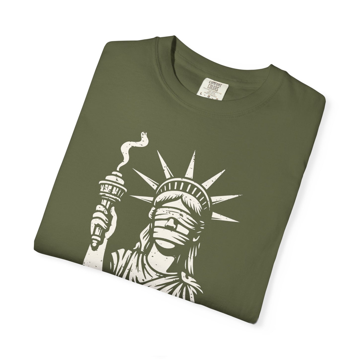 Protest Shirt Extinguished Liberty Tee Social Justice T-Shirt Anti-Trump Merch Comfort Colors Anti-Fascism Resistance Gear Protest Apparel