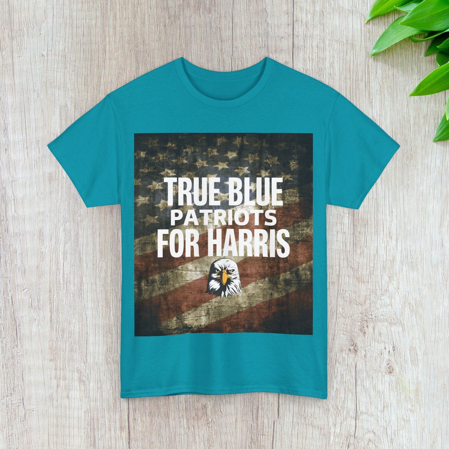 True Blue Patriots for Harris Shirt- Save Democracy Tee- Democrat Presidential Election T-Shirt