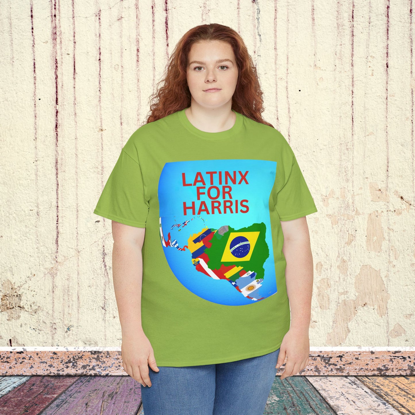 Latinx For Harris Shirt - Harris/Walz 2024 T-Shirt -  Democrat Presidential Election Tee