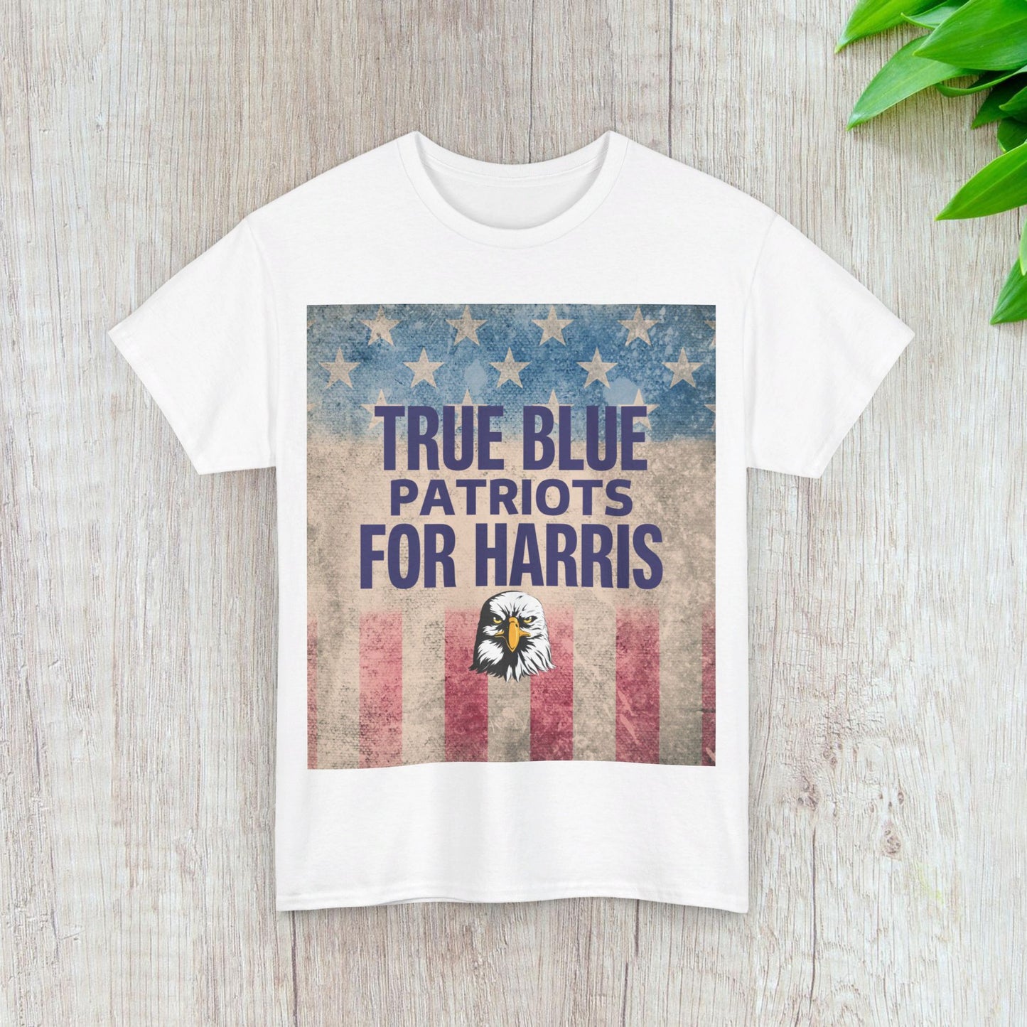 True Blue Patriots for Harris Shirt- Save Democracy Tee- Democrat Presidential Election T-Shirt