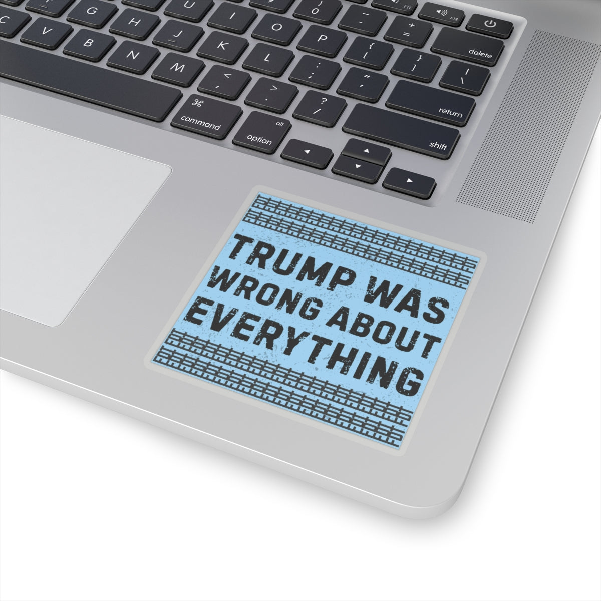 Resist Sticker FDT Anti Trump Was Wrong About Everything Political Decal Protest Sticker Activist Anti-Fascism Resistance Decal