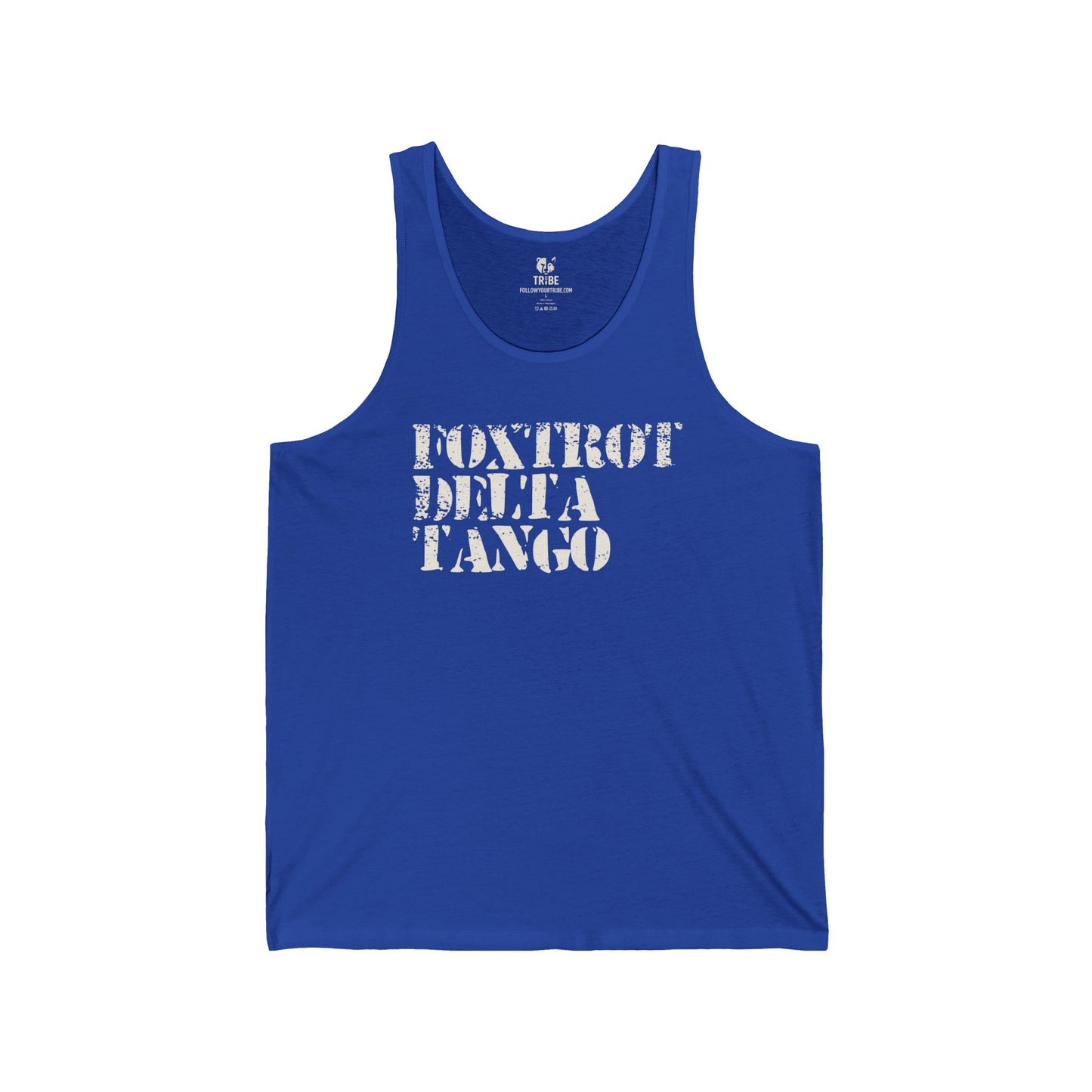 FDT Shirt Protest Tank Top Foxtrot Delta Tango Tank Top Social Justice Shirt Anti-Trump Merch Anti-Fascism Resistance Gear Protest Apparel