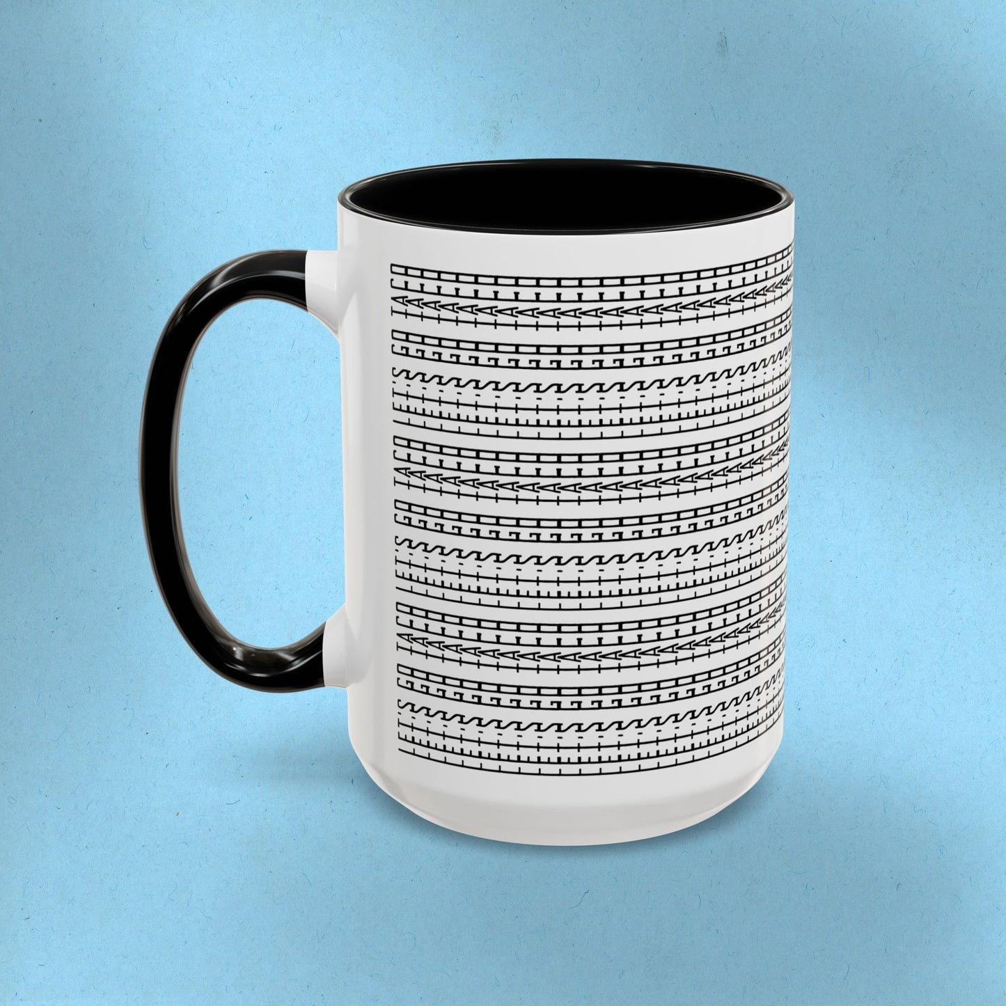 Let's Go Taco Mug Hidden Message Mug Fuck Donald Trump Coffee Cup FDT Ceramic Cup Housewarming Foxtrot Delta Tango Anti-Fascism Anti-Trump