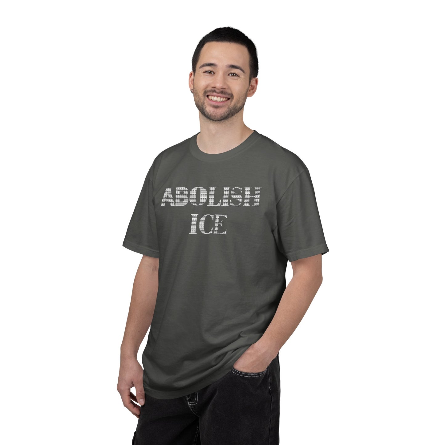 Hidden Message FDT T-Shirt Abolish Ice Protest Tee Foxtrot Delta Tango Fuck Donald Trump Anti-Fascism Comfort Colors Ring-Spun Cotton Tshirt