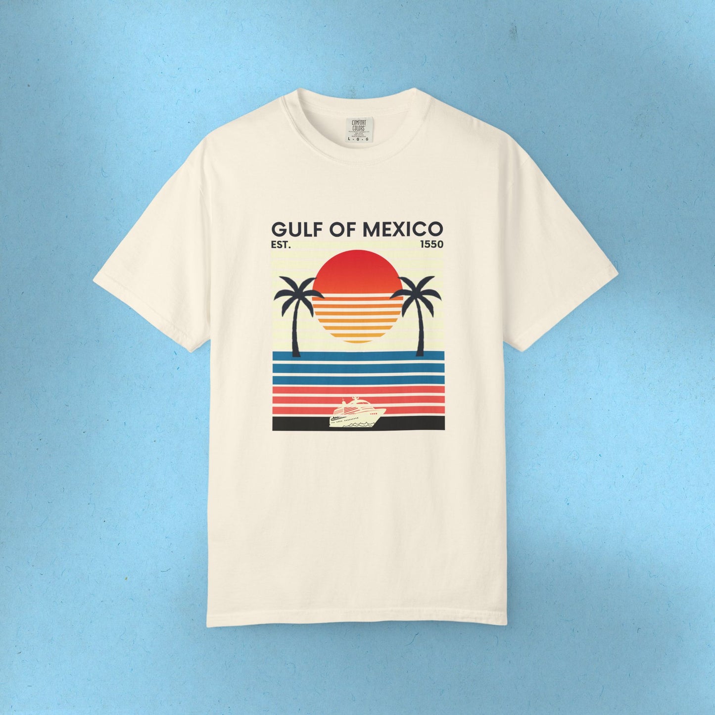 Gulf of Mexico Tee Sunset Resist T-Shirt Social Justice Shirt Comfort Colors Resistance Tee Anti Trump Protest Tshirt Democrat Apparel