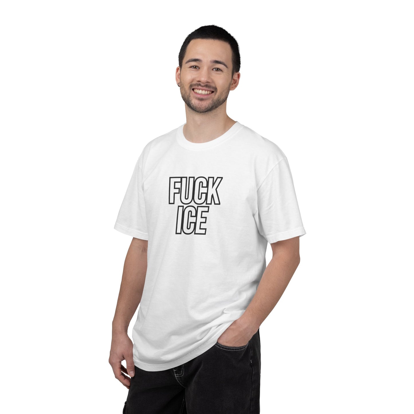 F*ck Ice Tee Protest Shirt Foxtrot Delta Tango F*ck Donald Trump Anti-Fascism Abolish Icestapo Comfort Colors Ring-Spun Cotton Tshirt
