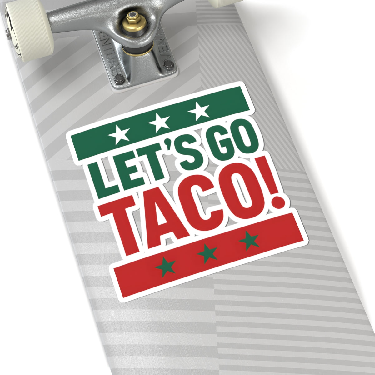 Resist Sticker Lets Go Taco Mexico Pride Anti-Trump Merch Political Decal FDT Protest Sticker Mexican Activist Anti-Fascism Resistance Decal