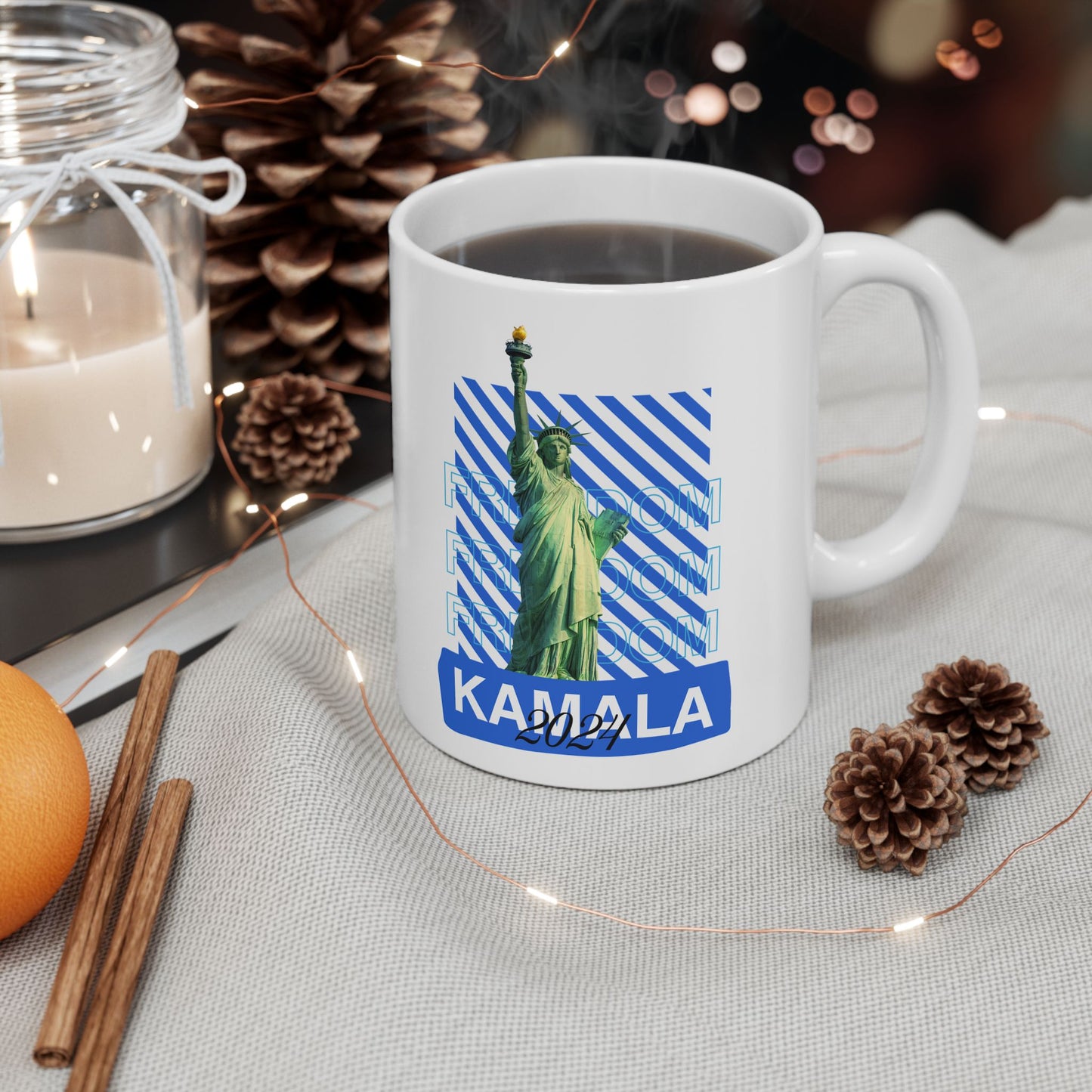 Kamala 2024 Freedom Coffee Mug (11oz, 15oz)