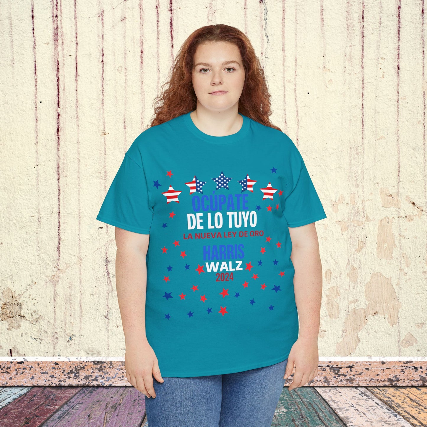 Ocúpate De Lo Tuyo Shirt- Harris/Walz 2024 T-Shirt in Spanish-  Democrat Presidential Election Tee