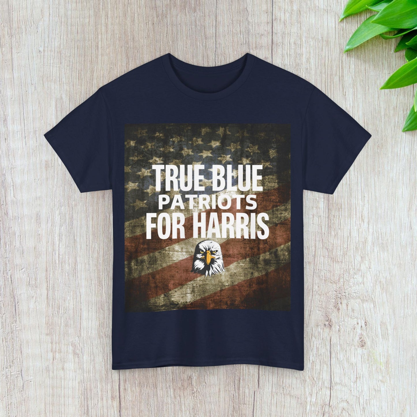 True Blue Patriots for Harris Shirt- Save Democracy Tee- Democrat Presidential Election T-Shirt