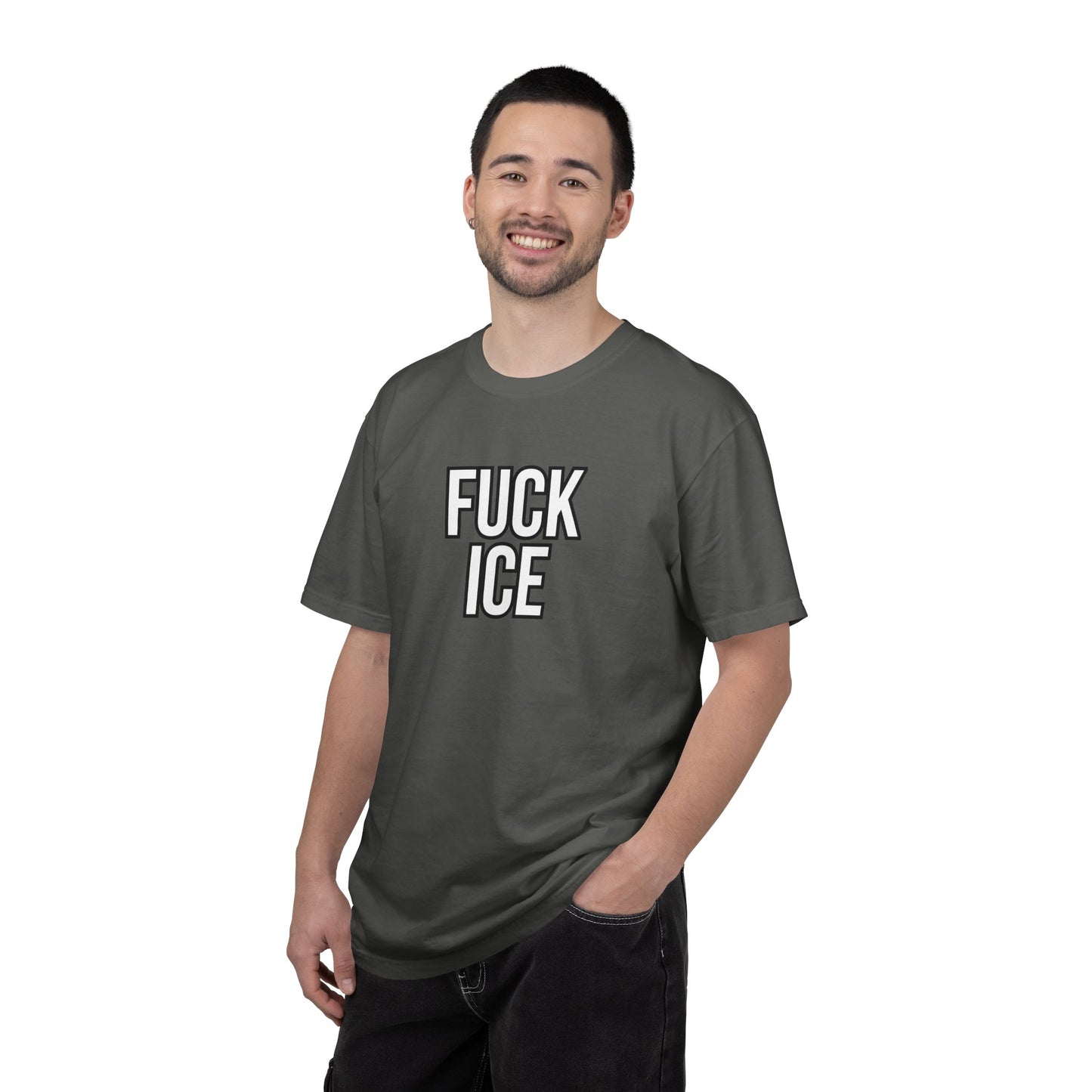F*ck Ice Tee Protest Shirt Foxtrot Delta Tango F*ck Donald Trump Anti-Fascism Abolish Icestapo Comfort Colors Ring-Spun Cotton Tshirt