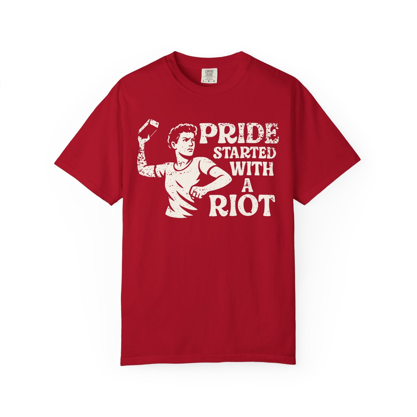 Stonewall Protest Shirt Social Justice LGBTQ T-Shirt Comfort Colors LGBT Tee Queer Lesbian Bisexual Trans Gay Pride Apparel LGBTQIA TShirt