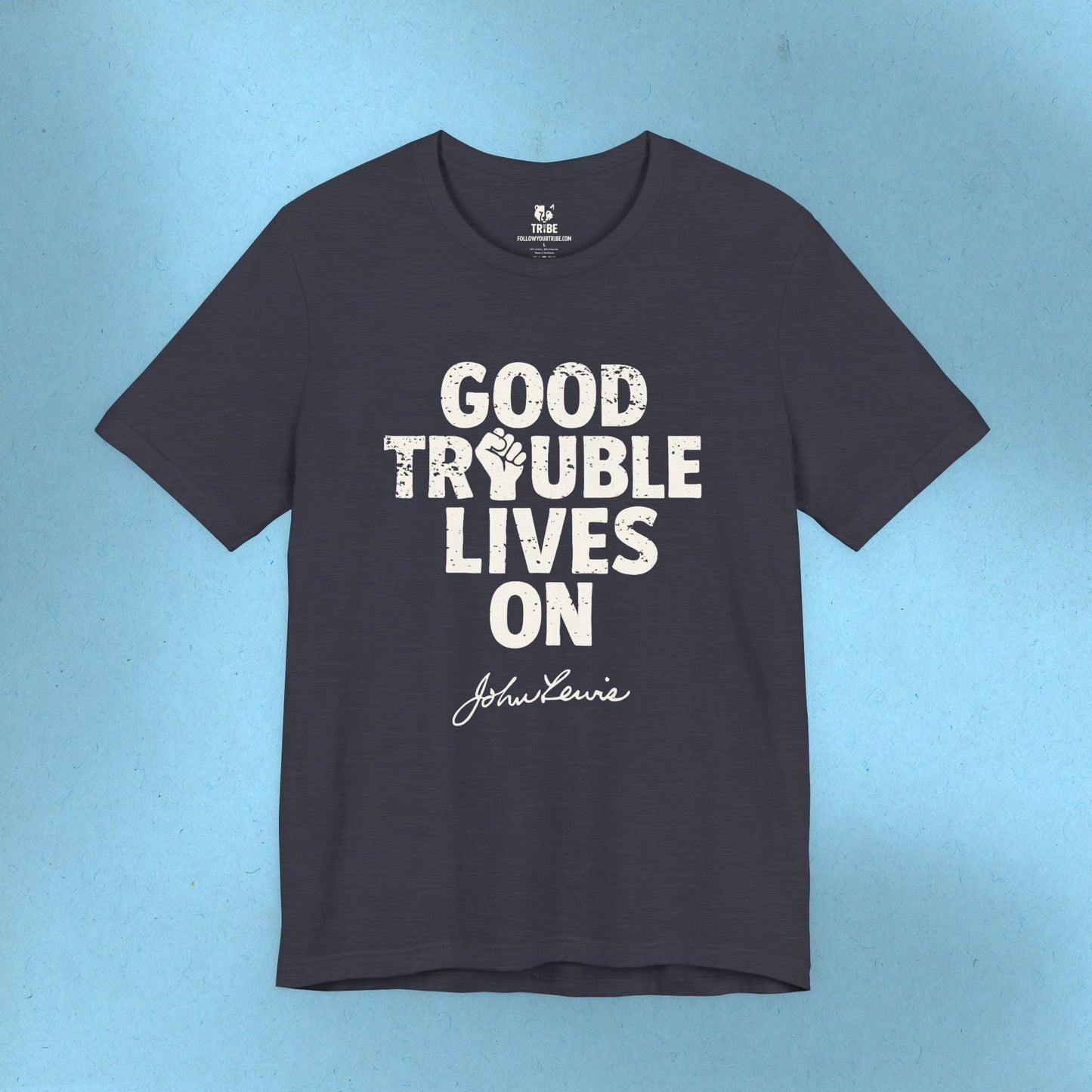 Good Trouble Necessary Trouble Activist T-Shirt John Lewis Shirt Social Justice Shirt Protest Anti-Maga Resistance Anti-Trump Democrat Tee