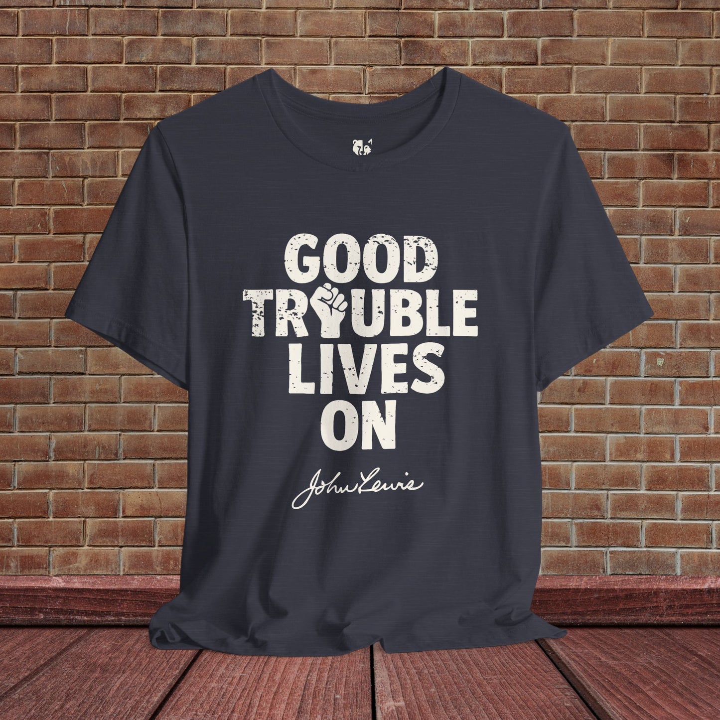 Good Trouble Necessary Trouble Activist T-Shirt John Lewis Shirt Social Justice Shirt Protest Anti-Maga Resistance Anti-Trump Democrat Tee
