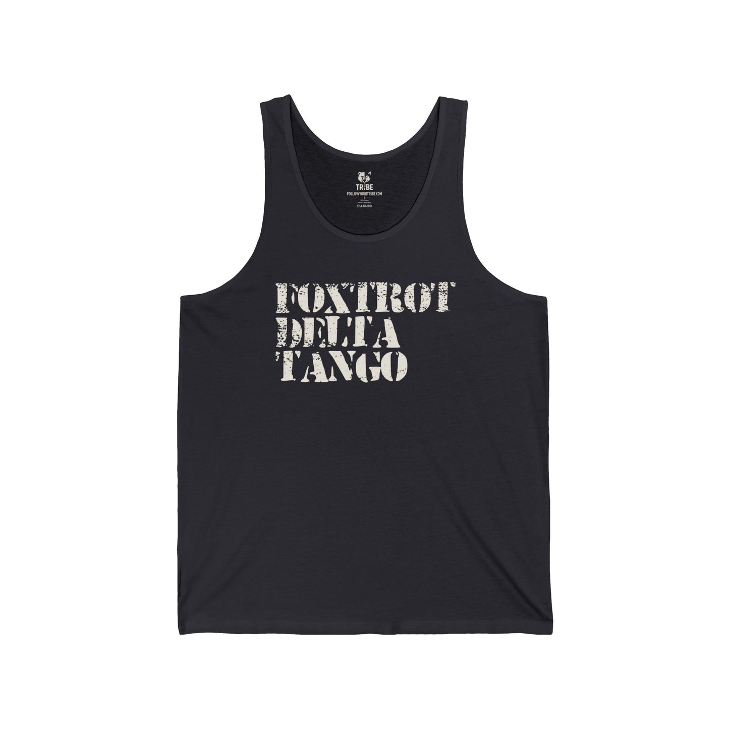 FDT Shirt Protest Tank Top Foxtrot Delta Tango Tank Top Social Justice Shirt Anti-Trump Merch Anti-Fascism Resistance Gear Protest Apparel