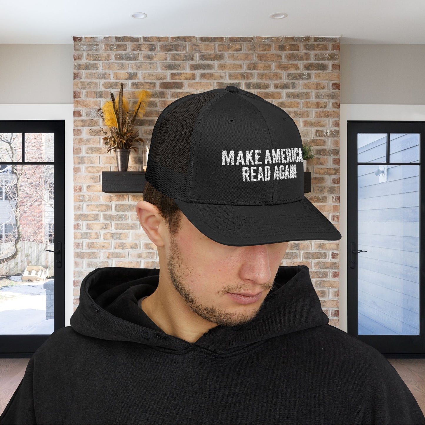 MARA Protest Cap Make America Read Again Snapback Trucker Cap Banned Books Anti-Fascism Embroidery Hat Social Justice Resist Gear Anti-Trump