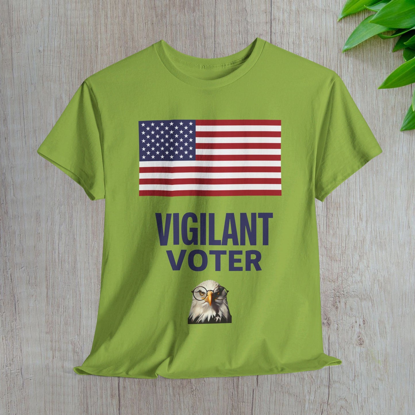 Vigilant Voter Shirt- Vote Blue Save Democracy Tee- Democrat Presidential Election T-Shirt