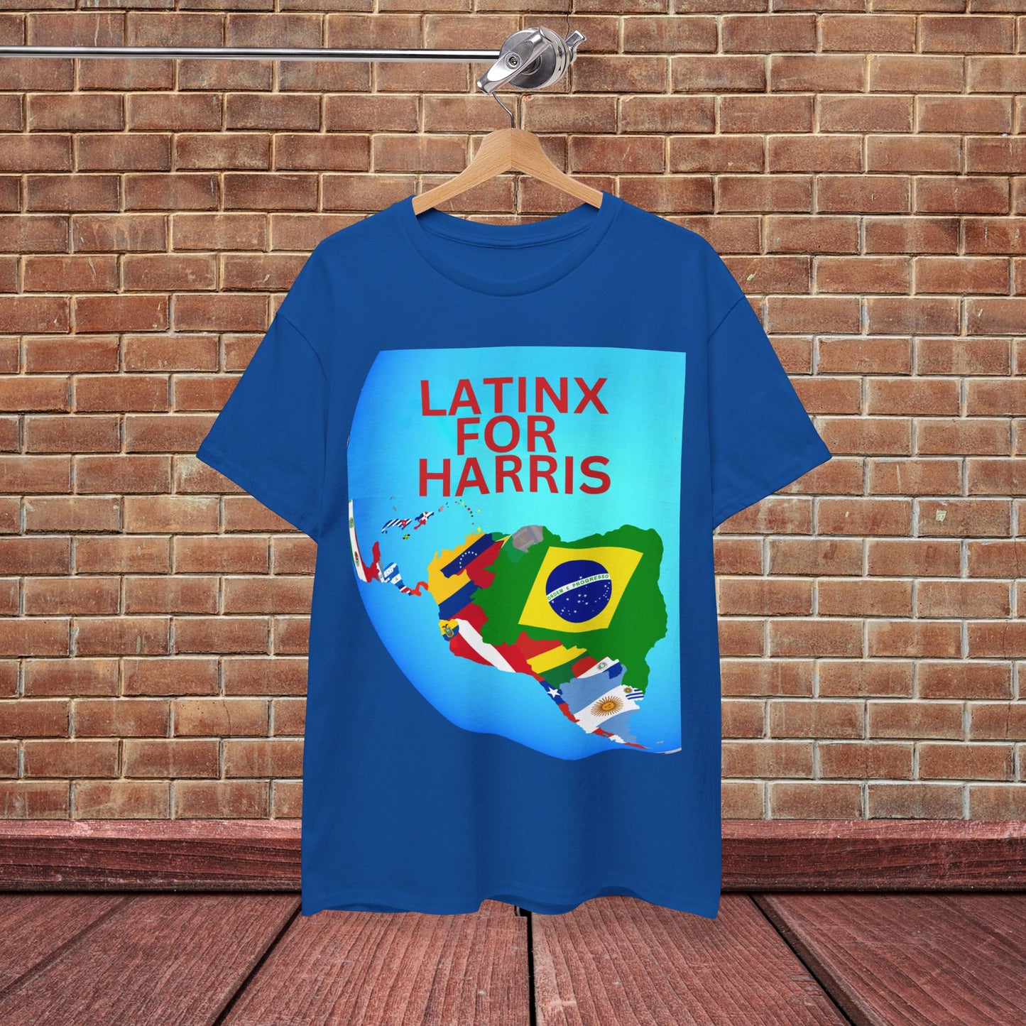 Latinx For Harris Shirt - Harris/Walz 2024 T-Shirt -  Democrat Presidential Election Tee