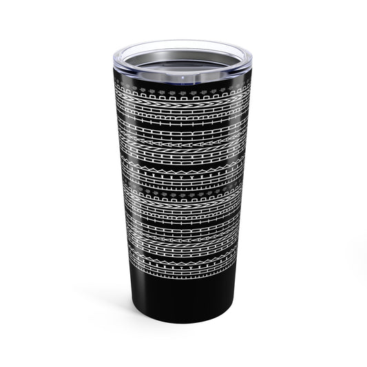 FDT Tumbler Hidden Message Mug Fuck Donald Trump Tumbler 20oz Black Travel Mug Foxtrot Delta Tango Anti-Fascism Protest Coffee Cup Silver