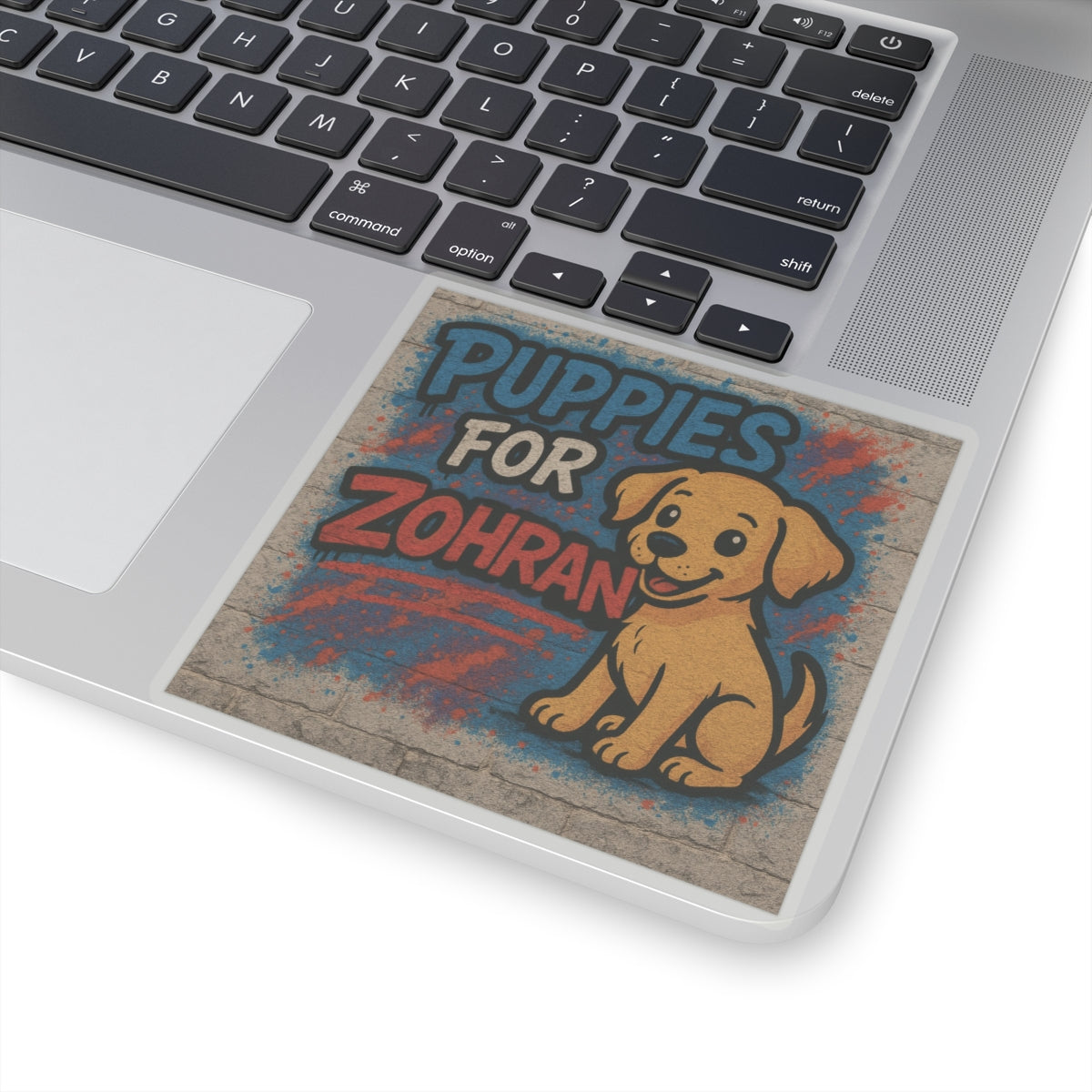 Political Sticker Puppies for Zohran Mamdani Merch NYC New York City Mayor 2025 Decal FDT Anti-Fascism Resistance Decal Social Democrat
