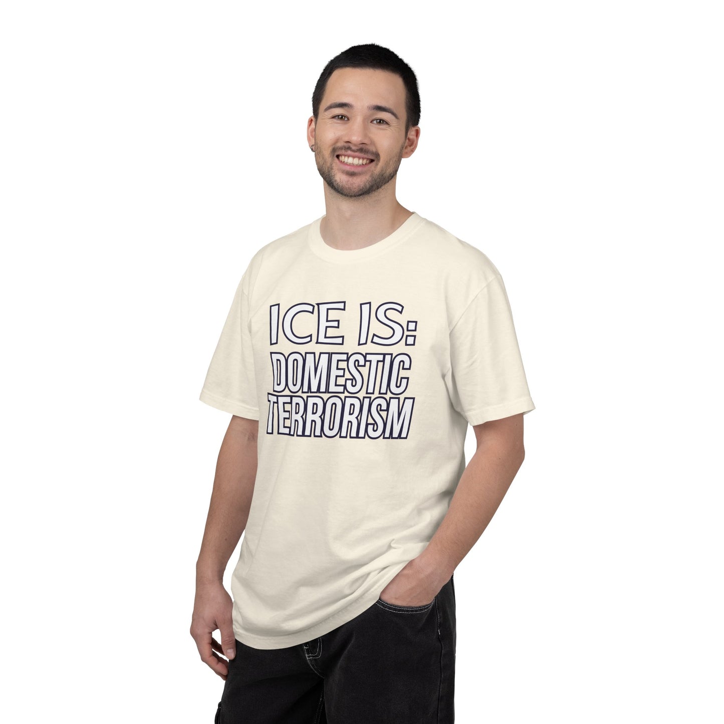 Abolish IceI-Is Tee Protest Shirt Foxtrot Delta Tango Fck Donald Trump Anti-Fascism Abolish ICE Gestapo Comfort Colors Cotton Tshirt