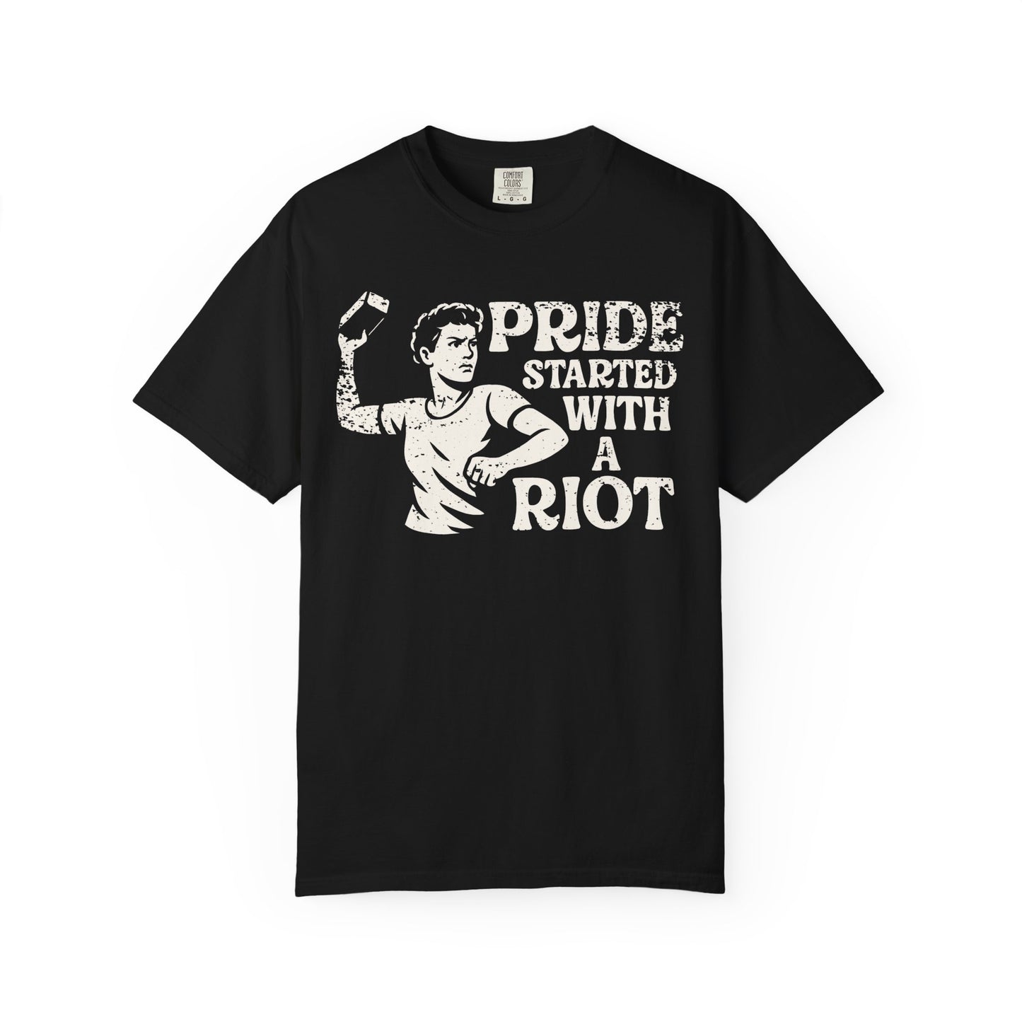 Stonewall Protest Shirt Social Justice LGBTQ T-Shirt Comfort Colors LGBT Tee Queer Lesbian Bisexual Trans Gay Pride Apparel LGBTQIA TShirt