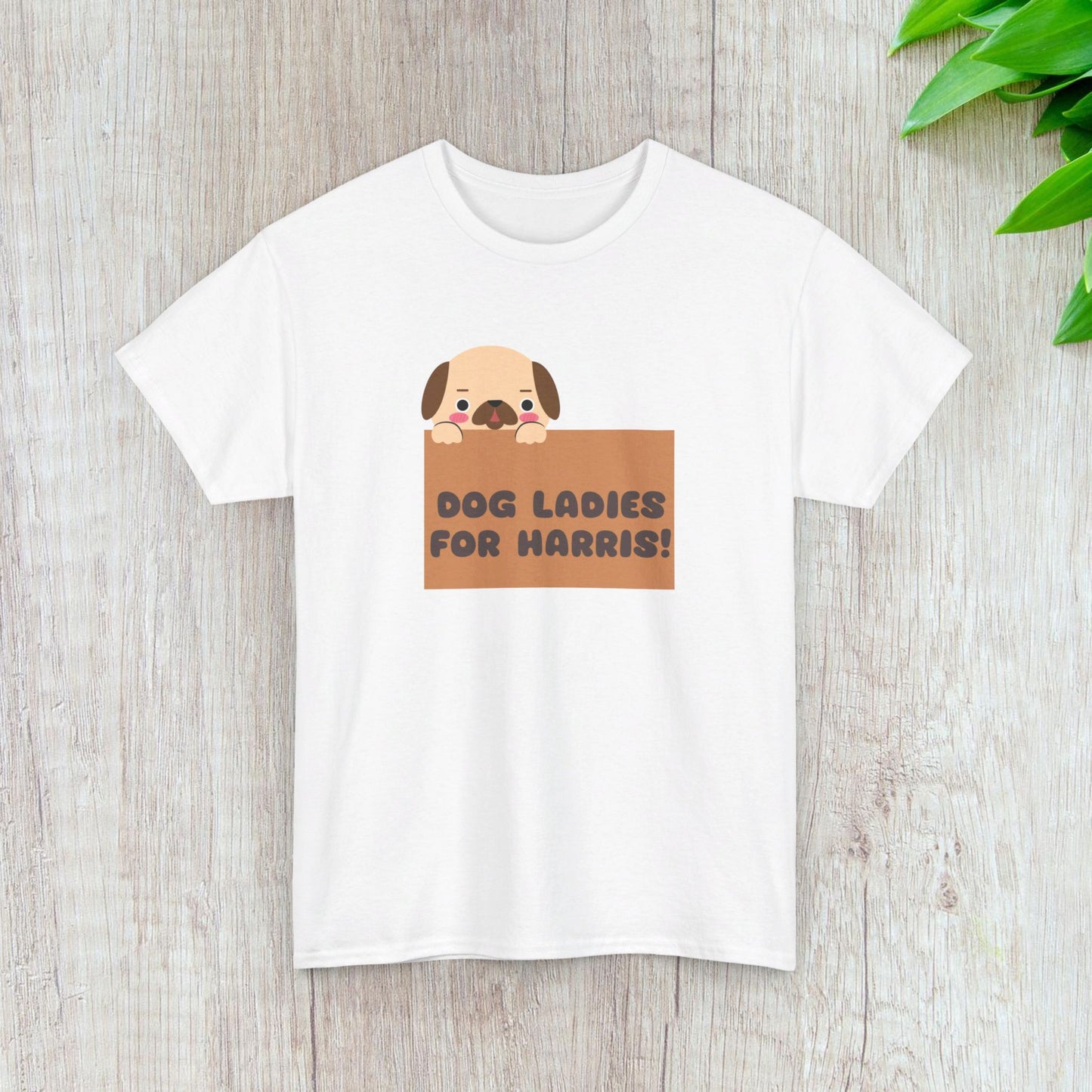 Dog Ladies for Harris Shirt- Dog Ladies Tee-  Witty Democrat Presidential Election T-Shirt