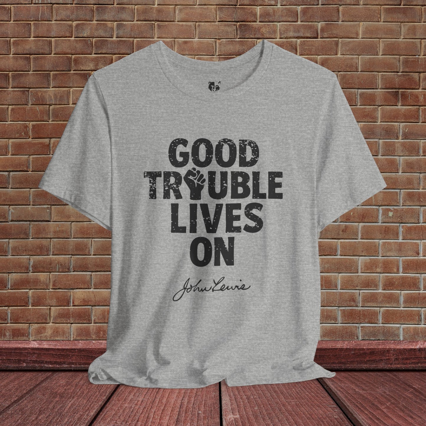 Good Trouble Necessary Trouble Activist T-Shirt John Lewis Shirt Social Justice Shirt Protest Anti-Maga Resistance Anti-Trump Democrat Tee