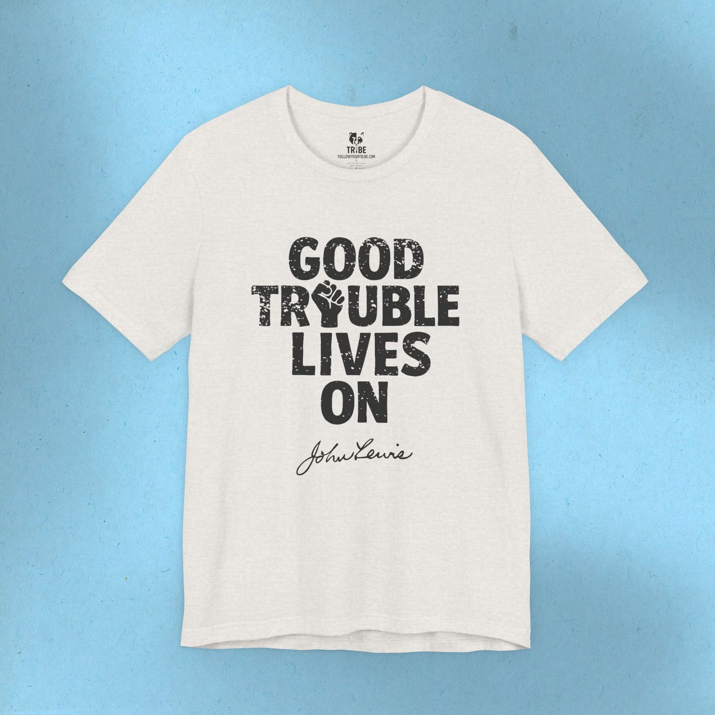 Good Trouble Necessary Trouble Activist T-Shirt John Lewis Shirt Social Justice Shirt Protest Anti-Maga Resistance Anti-Trump Democrat Tee