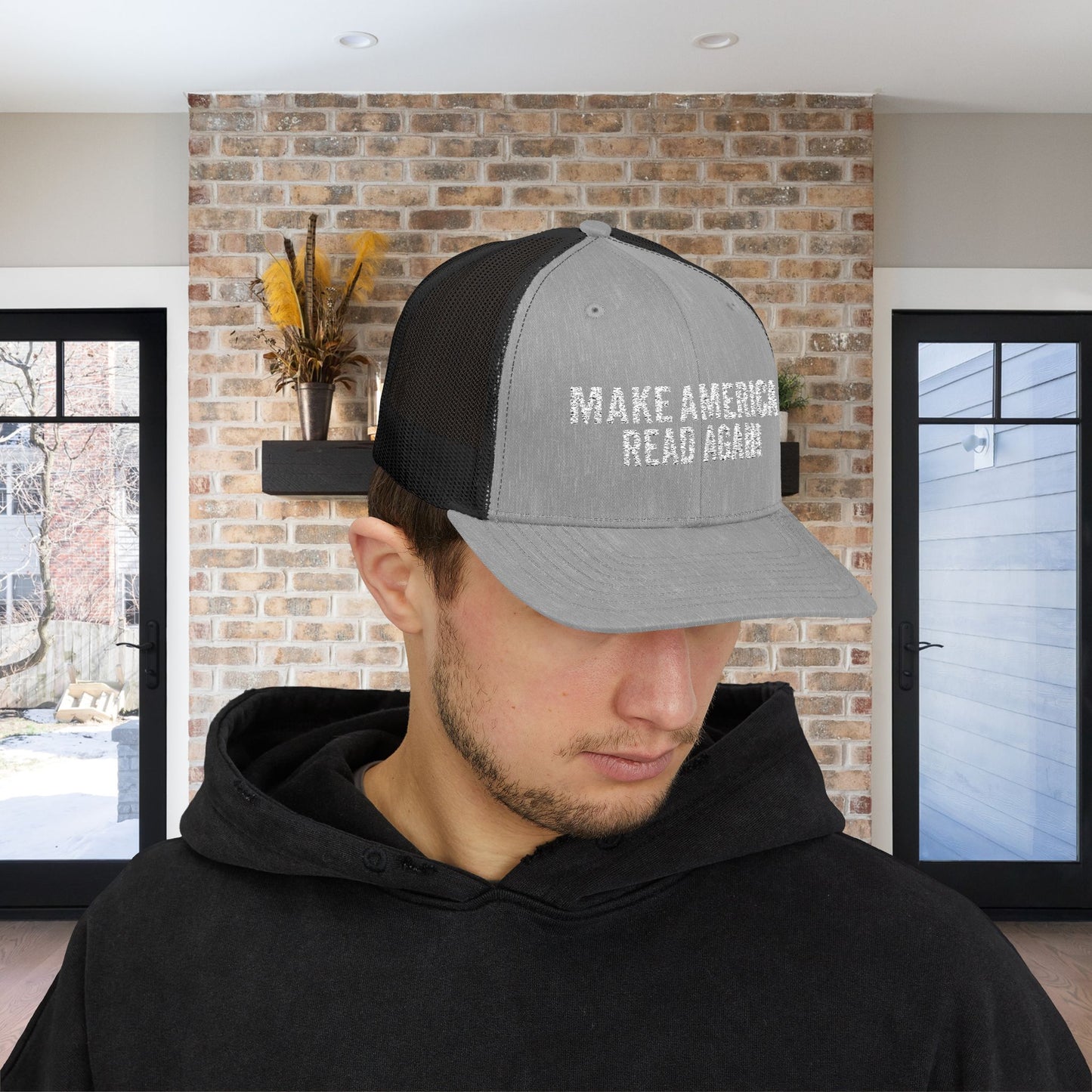 MARA Protest Cap Make America Read Again Snapback Trucker Cap Banned Books Anti-Fascism Embroidery Hat Social Justice Resist Gear Anti-Trump