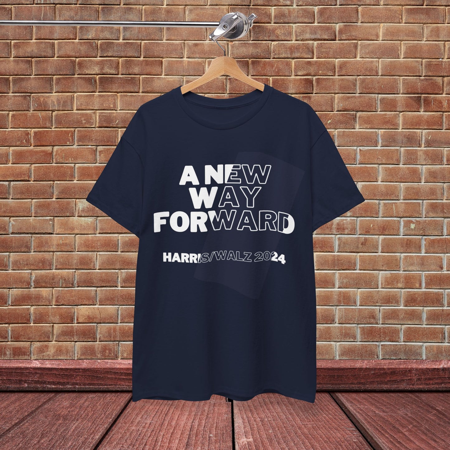 New Way Forward Shirt- We're Not Going Back Tee-  Democrat Presidential Election T-Shirt