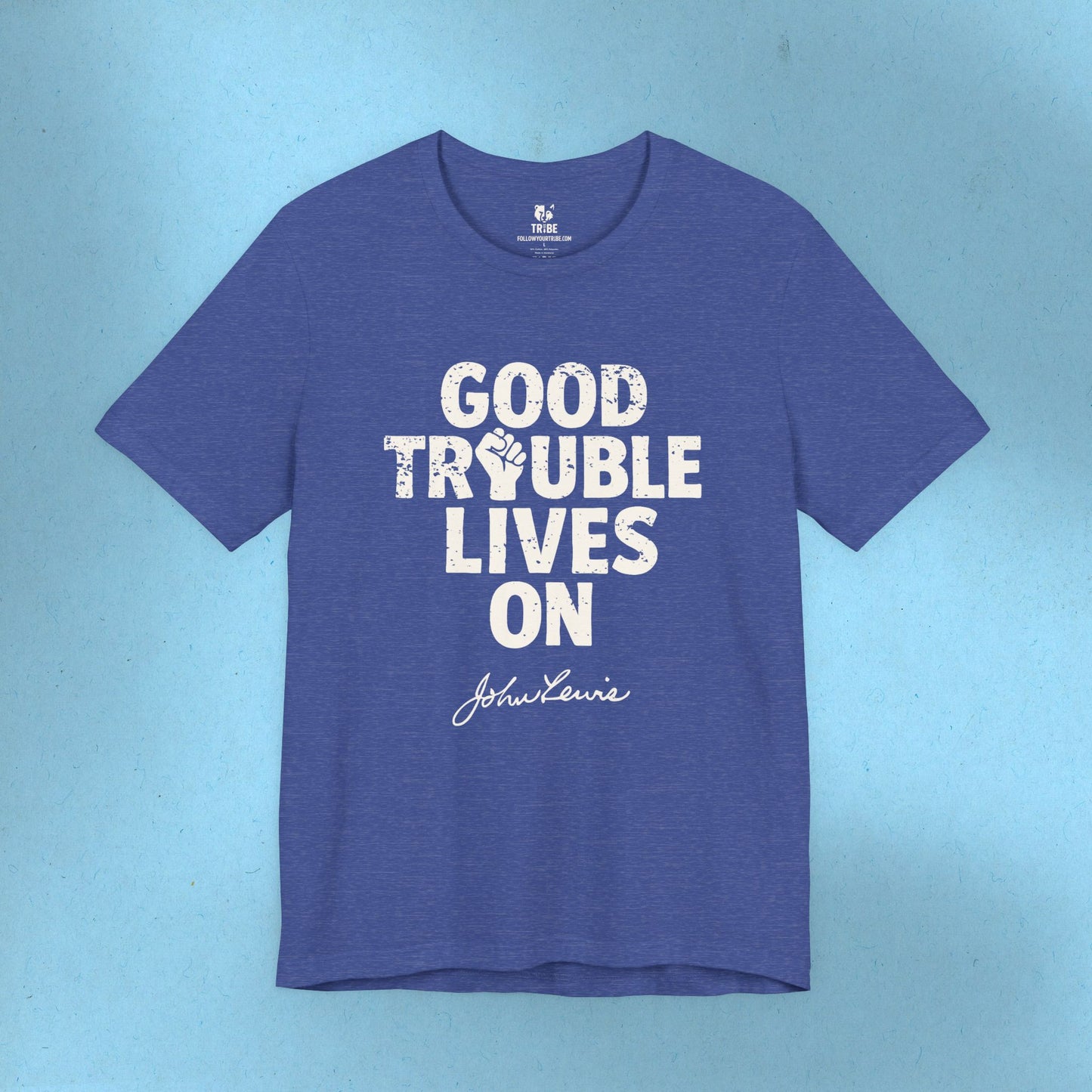 Good Trouble Necessary Trouble Activist T-Shirt John Lewis Shirt Social Justice Shirt Protest Anti-Maga Resistance Anti-Trump Democrat Tee