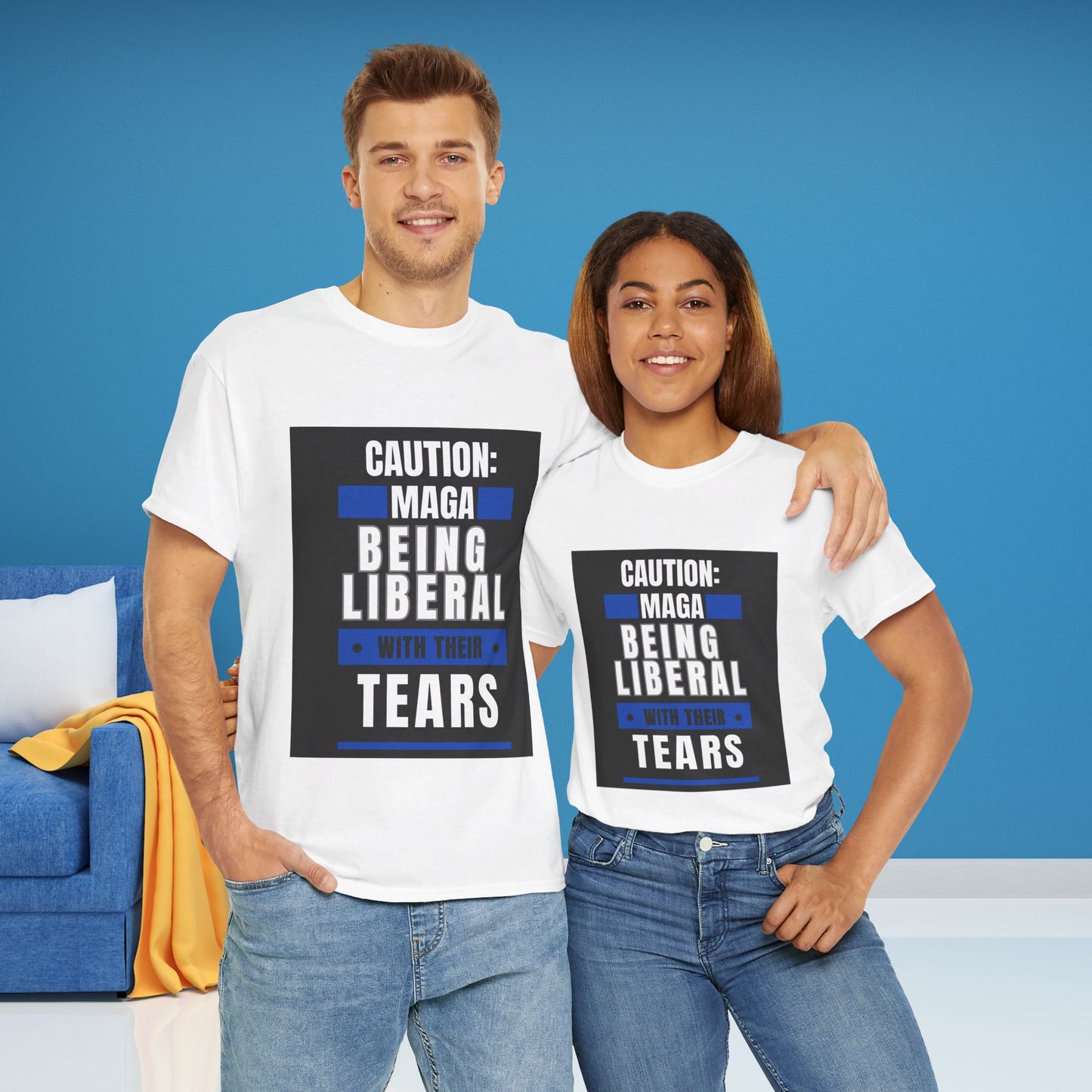 MAGA Being Extra Liberal With Their Tears Tee-  Witty Democrat Presidential Election T-Shirt