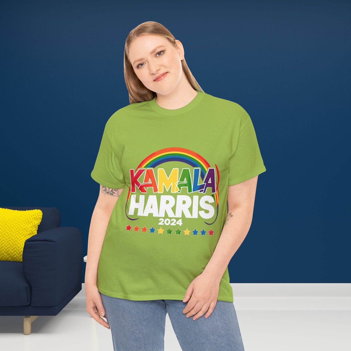 LGBTQ+ for Kamala Shirt- Queers for Kamala Tee-  Democrat Presidential Election T-Shirt